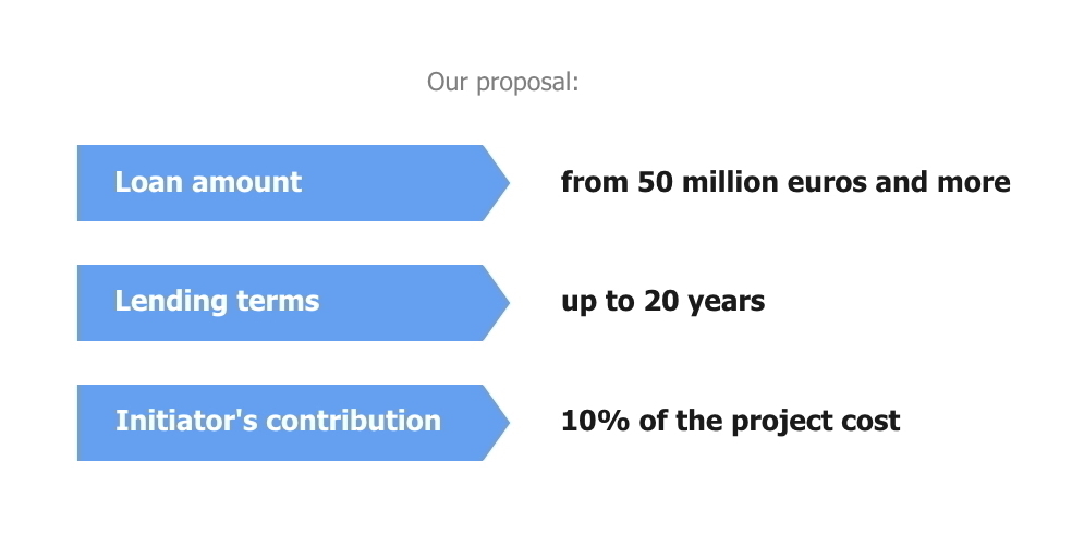 LBFL finances long-term projects in energy, heavy industry, infrastructure, agriculture, real estate, tourism and other sectors